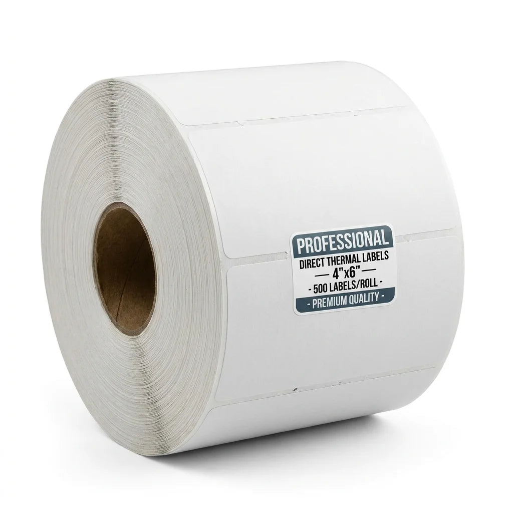 ENC TAPE STORE - Premium 4x6 Direct Thermal Shipping Labels [TAPE-RESISTANT]